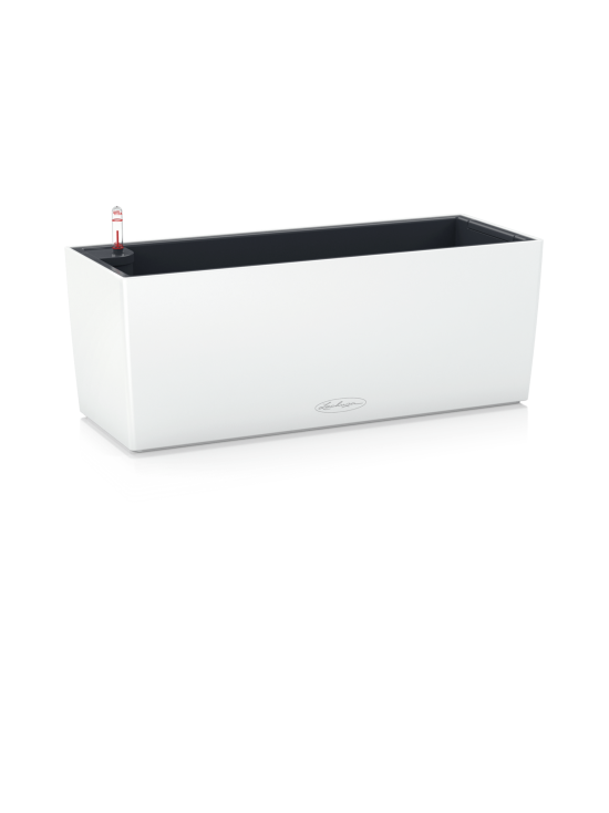 Lechuza - Balconera Stone Valkoinen Altakastelu parvekeruukku pari 50x19cm, korkeus 19cm + Kannattimet - VALKOINEN | Stockmann - photo 1
