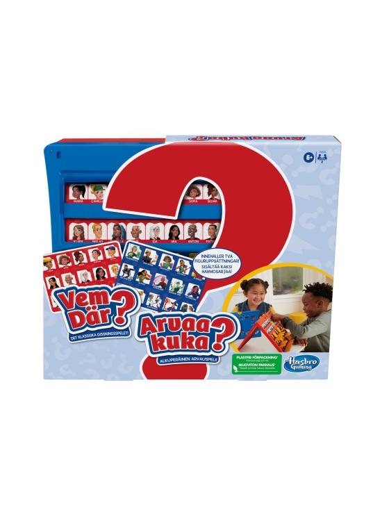 HASBRO GAMING - GUESS WHO? Arvaa kuka? -peli (suomen- ja ruotsinkielinen) - photo 1 HASBRO GAMING - GUESS WHO? Arvaa kuka? -peli (suomen- ja ruotsinkielinen) | Stockmann - photo 1