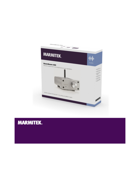 Marmitek - Marmitek BoomBoom 460 2x20W vahvistin Bluetooth aptX vastaanottimella | Stockmann - photo 7