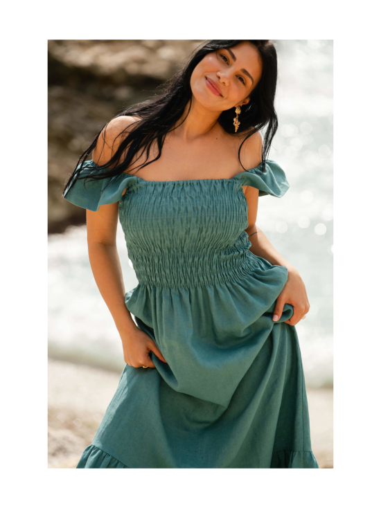 Nakoa - Bianca Dress, Silver Pine - SILVER PINE (VIHREÄ) | Stockmann - photo 2