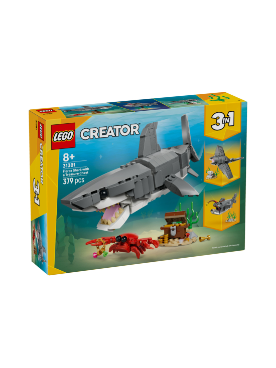 LEGO CREATOR - LEGO Creator Hurja hai ja aarrearkku 31381 | Stockmann - photo 1