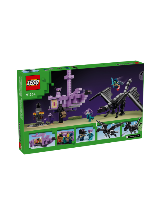 LEGO MINECRAFT - LEGO Minecraft Äärilisko ja Äären alus 21264 - photo 2 LEGO MINECRAFT - LEGO Minecraft Äärilisko ja Äären alus 21264 | Stockmann - photo 2