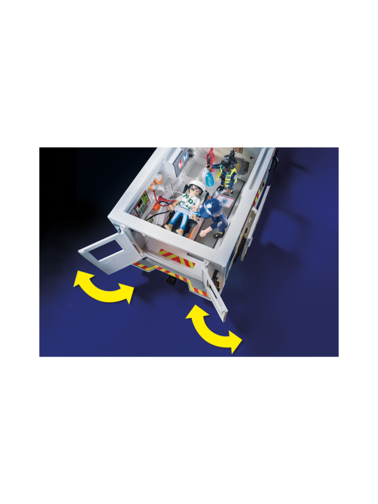 PLAYMOBIL - PLAYMOBIL Pelastusajoneuvosetti Ambulanssi valoilla ja äänillä 70936 | Stockmann - photo 4