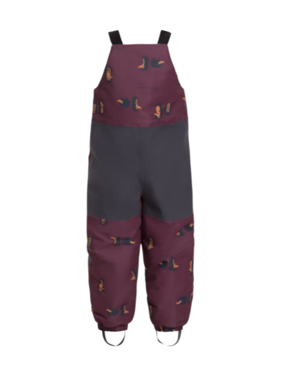 BOYSENBERRY 51 Jack Wolfskin GLEELY 2L INS PRINT BIB K | Ulkoiluvaatteet