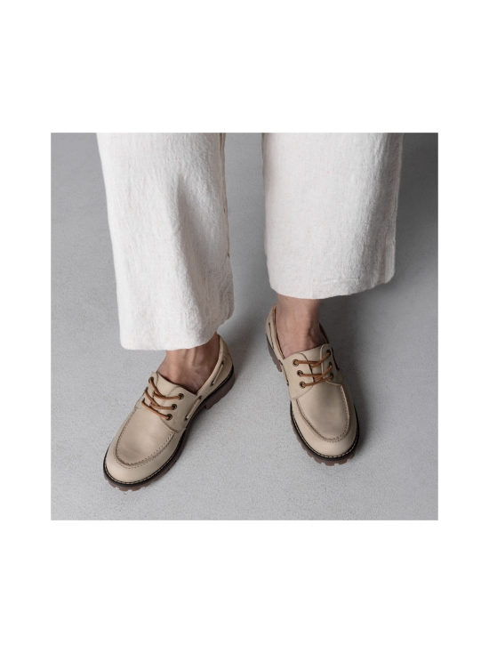 Pomar - RENTUKKA purjehduskengät - BEIGE NAPPA/TAN SOLE | Stockmann - photo 6