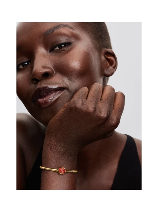 Pandora - Disney Beauty and the Beast Enchanted Rose Snake Chain Bracelet - 564019C01 | Stockmann - photo 4