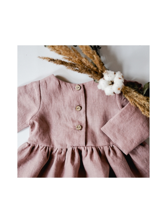 HIMA Clothing - USVA pellavamekko - VANHAROOSA - photo 2 HIMA Clothing - USVA pellavamekko - VANHAROOSA | Stockmann - photo 2