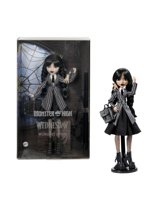 MONSTER HIGH - MATTEL MONSTER HIGH X Wednesday nukke- Wednesday | Stockmann - photo 2