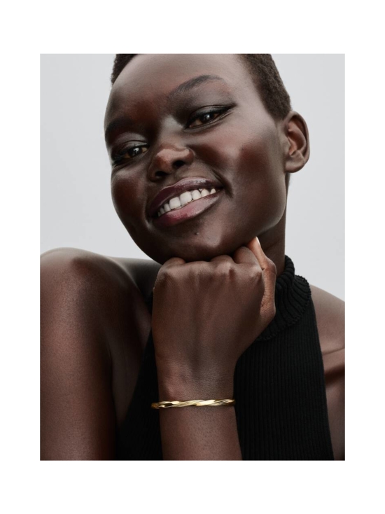 Pandora - Twisted Gold-Plated Open Bangle - 563869C00-1 | Stockmann - photo 5