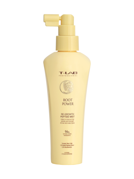 T-LAB Professional - Root Power Re-Growth Peptide Mist -hiusta vahvistava hoitosuihke kaikille hiustyypeille 150ml - photo 1 T-LAB Professional - Root Power Re-Growth Peptide Mist -hiusta vahvistava hoitosuihke kaikille hiustyypeille 150ml | Stockmann - photo 1