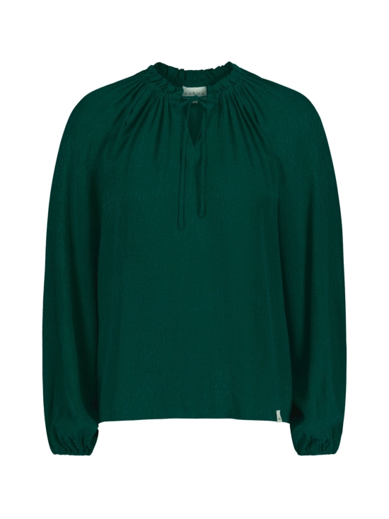 Nakoa - Paloma Blouse, Emerald - EMERALD (TUMMANVIHREÄ) | Stockmann - photo 3