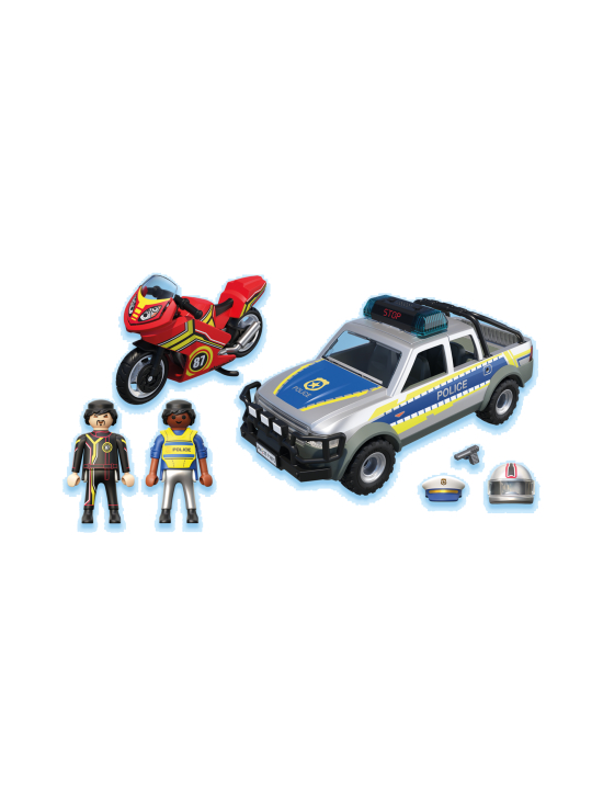 PLAYMOBIL - PLAYMOBIL City Action Poliisin takaa-ajo lava-autolla | Stockmann - photo 3