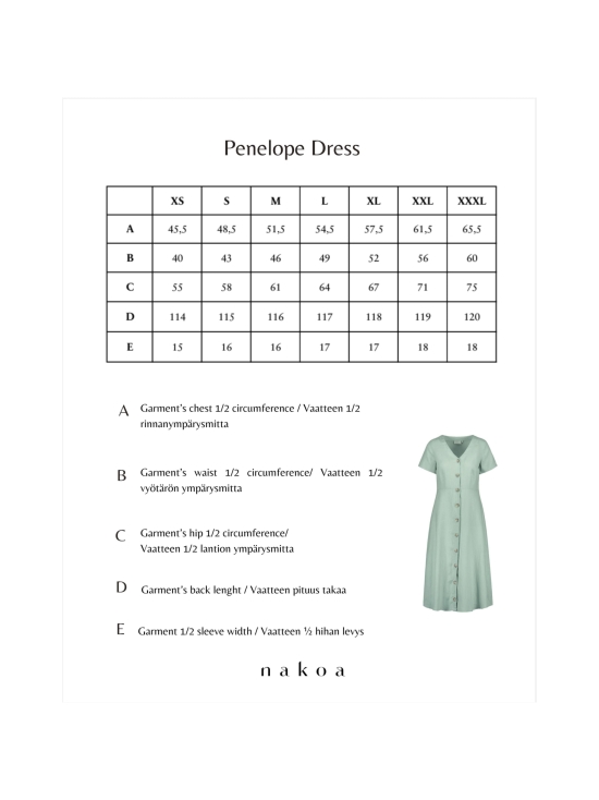 Nakoa - Penelope Dress, Marina Blue - MARINA BLUE (SININEN) | Stockmann - photo 7