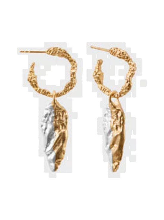 Kalevala - Itu-korvakorut siemen hopea kullattu - 261001401T | Stockmann - photo 4