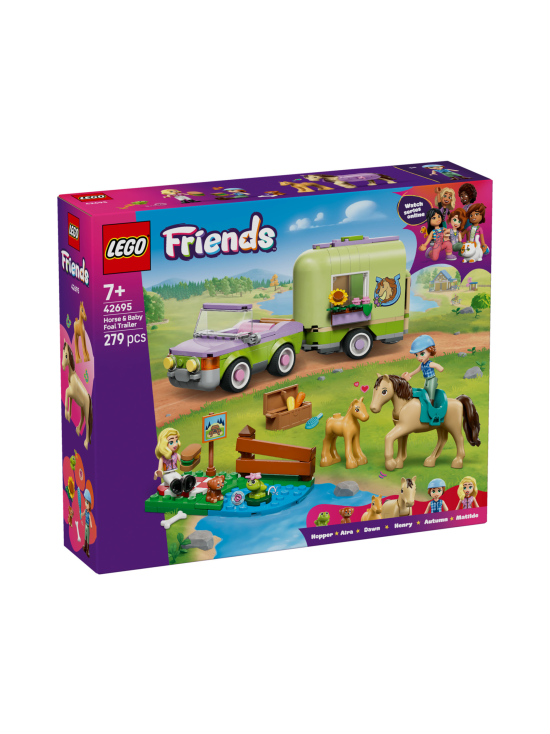 LEGO FRIENDS - LEGO Friends Hevosen ja varsan kuljetusvaunu 42695 | Stockmann - photo 1