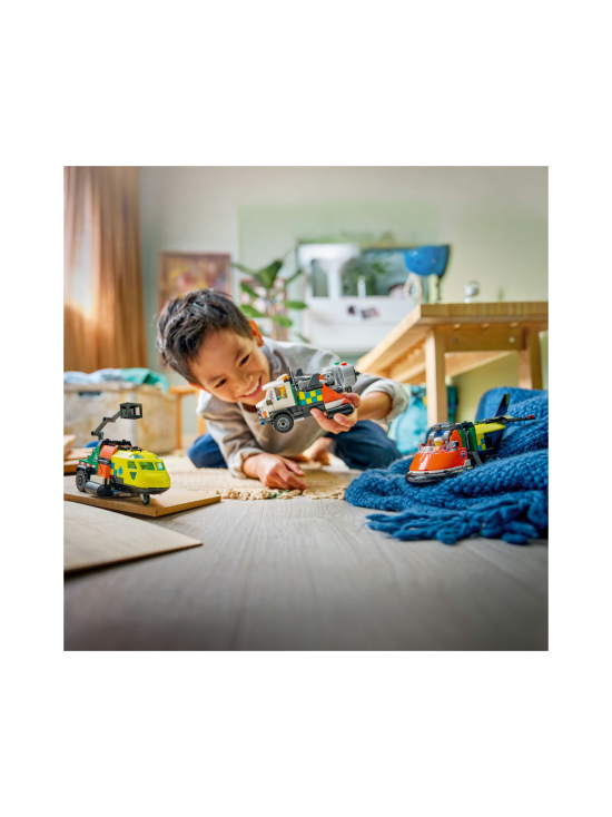 LEGO CITY - LEGO City Lentokone, huoltoauto ja ilmatyynyalus 60505 | Stockmann - photo 5