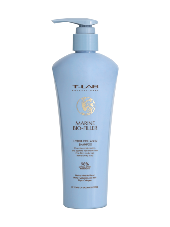T-LAB Professional - Marine Bio-Filler Hydra Collagen Shampoo -kosteuttava shampoo kaikille hiustyypeille 300ml - photo 1 T-LAB Professional - Marine Bio-Filler Hydra Collagen Shampoo -kosteuttava shampoo kaikille hiustyypeille 300ml | Stockmann - photo 1