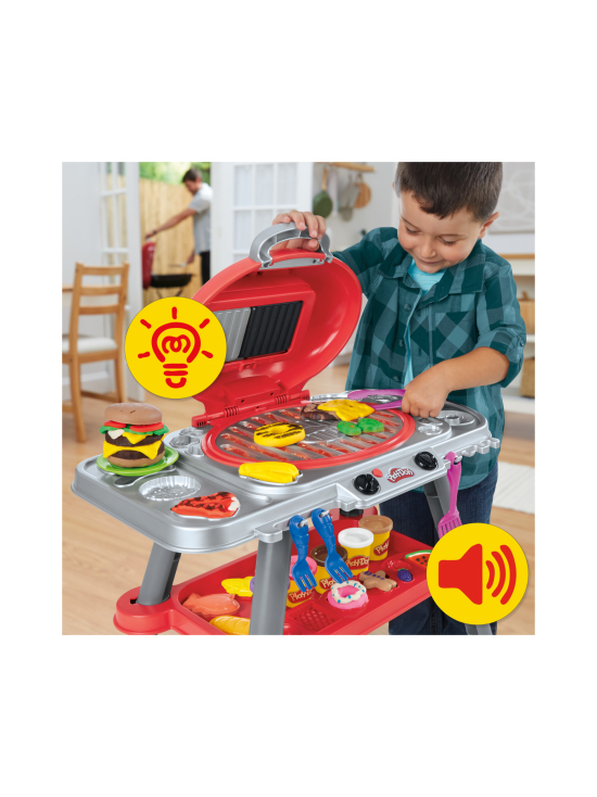 PLAY-DOH - PLAY-DOH leikkisetti Tirisevä grilli - photo 2 PLAY-DOH - PLAY-DOH leikkisetti Tirisevä grilli | Stockmann - photo 2