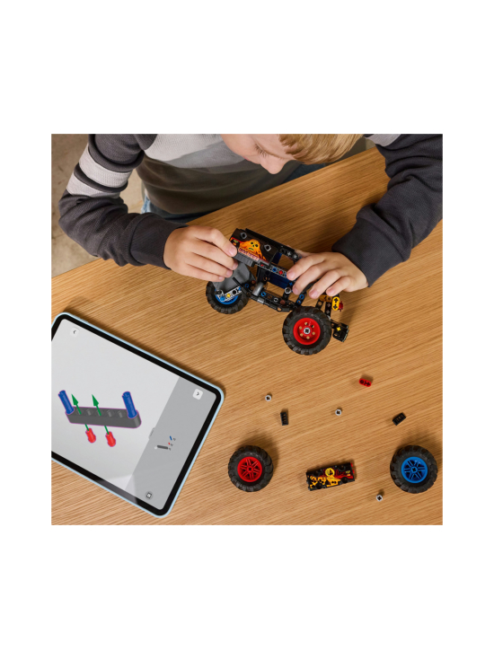 LEGO TECHNIC - LEGO Technic Monster Jam Grave Digger tuli ja jää 42219 | Stockmann - photo 4