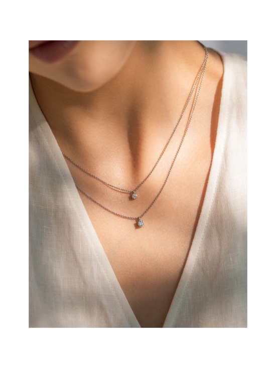 Macor Jewellery - Soli Briljantti -kaulakoru - VALKOKULTA - photo 3 Macor Jewellery - Soli Briljantti -kaulakoru - VALKOKULTA | Stockmann - photo 3