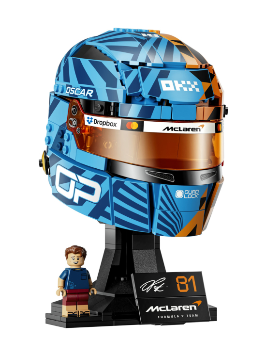 LEGO EDITIONS - LEGO Editions Formula 1 McLaren Mastercard F1 Team ‑kypärä – Oscar Piastri 43017 | Stockmann - photo 3