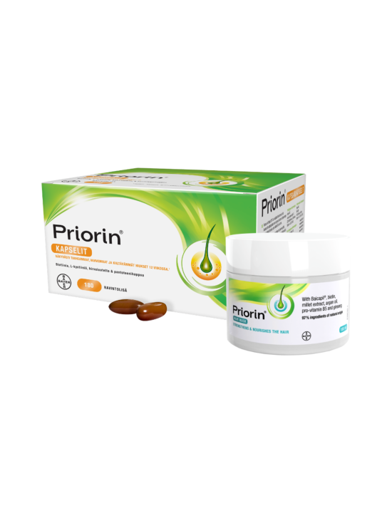 Priorin - PRIORIN 180 kaps ja PRIORIN Hair Mask 180 ml | Stockmann - photo 1
