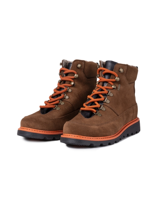 Pomar - KERTTU Naisten GORE-TEX talvikengät - BROWN SUEDE/BL.NAPPA/BLACK-ORANGE | Stockmann - photo 7
