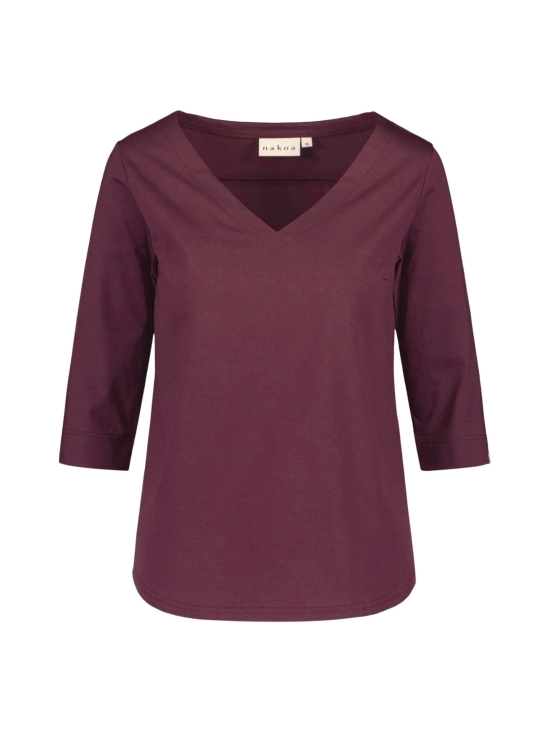 Nakoa - Vera Blouse, Burgundy - BURGUNDY | Stockmann - photo 2