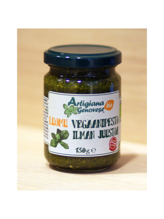 Artigiana Genovese - Vihreä Vegaanipesto Basilika 130g Luomu - photo 2 Artigiana Genovese - Vihreä Vegaanipesto Basilika 130g Luomu | Stockmann - photo 2