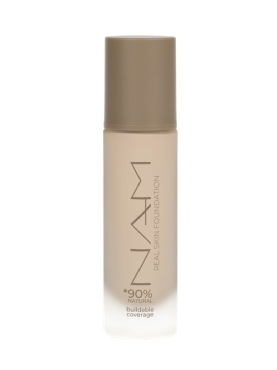 NAM - NAM Real Skin Foundation -luonnollisen peittävä ja ihoa tasoittava meikkivoide 30ml - 01 SWAN | Stockmann - photo 1