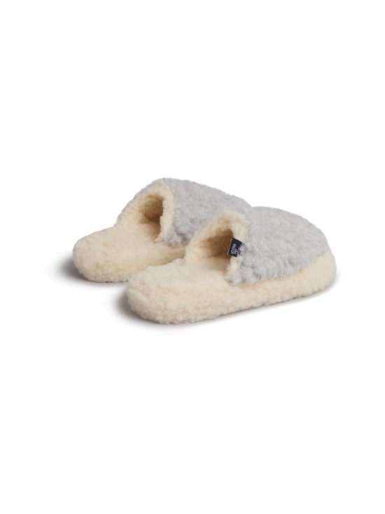 Rue de Wool - The Nordic Mule col.03 -sisätossut - FOGGY GREY/NATURAL - photo 2 Rue de Wool - The Nordic Mule col.03 -sisätossut - FOGGY GREY/NATURAL | Stockmann - photo 2