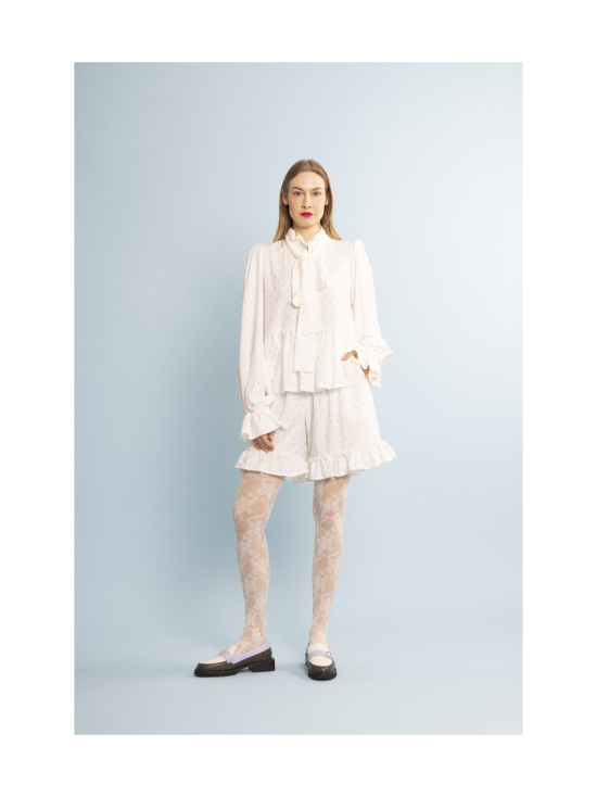 Miia Halmesmaa - DISHY- PAITA, KULTAHIPPU VALKOINEN - VALKOINEN | Stockmann - photo 4