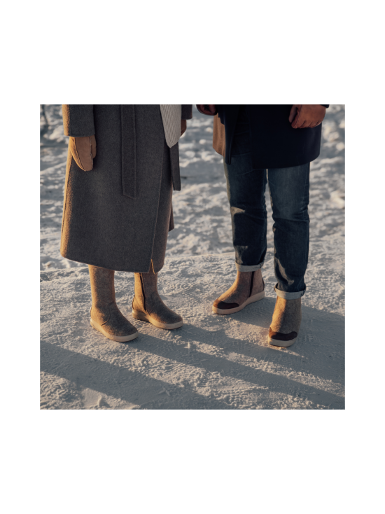 Pomar - TUNTURI Naisten GORE-TEX huopasaapas - SAND FELT/BARK WAXY | Stockmann - photo 7