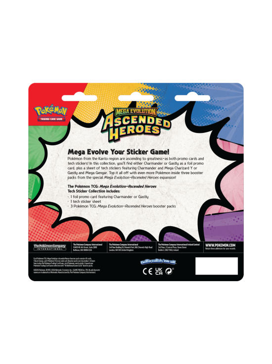 POKEMON - POKEMON TCG MEGA EVOLUTIONS 2.5 keräilykortit Ascended Heroes Tech Sticker Collection | Stockmann - photo 3