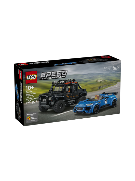 LEGO SPEED CHAMPIONS - LEGO Speed Champions Jaguar Project 7 ja Land Rover Defender 77264 | Stockmann - photo 1