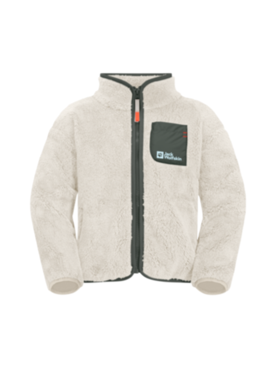 COTTON WHITE Jack K GLEELY Ulkoiluvaatteet Wolfskin | JACKET FLEECE