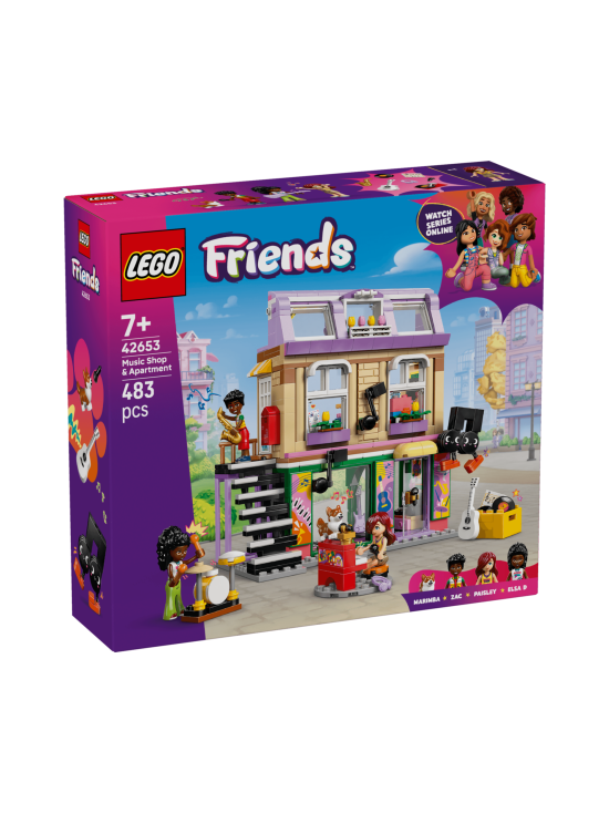 LEGO FRIENDS - LEGO Friends Musiikkikauppa ja asunto 42653 - photo 1 LEGO FRIENDS - LEGO Friends Musiikkikauppa ja asunto 42653 | Stockmann - photo 1