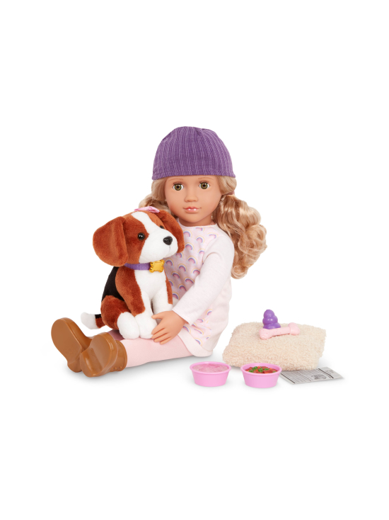 OUR GENERATION - OUR GENERATION Nukke Ember ja beagle, 46 cm - photo 1 OUR GENERATION - OUR GENERATION Nukke Ember ja beagle, 46 cm | Stockmann - photo 1