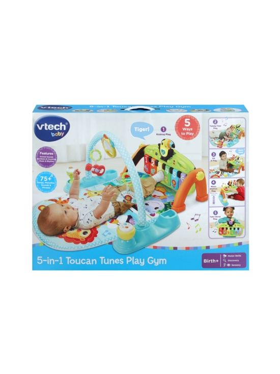 VTECH - VTECH 5-in-1 Interaktiivinen Toucan Tunes -leikkimatto (englanninkielinen) | Stockmann - photo 1