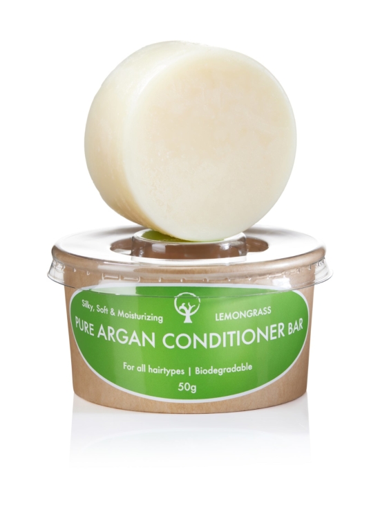 Okabo Organics Kosteuttava Argan Hoitoainepala, Sitruunaruoho 50 g |50 g |  Hoitoaineet