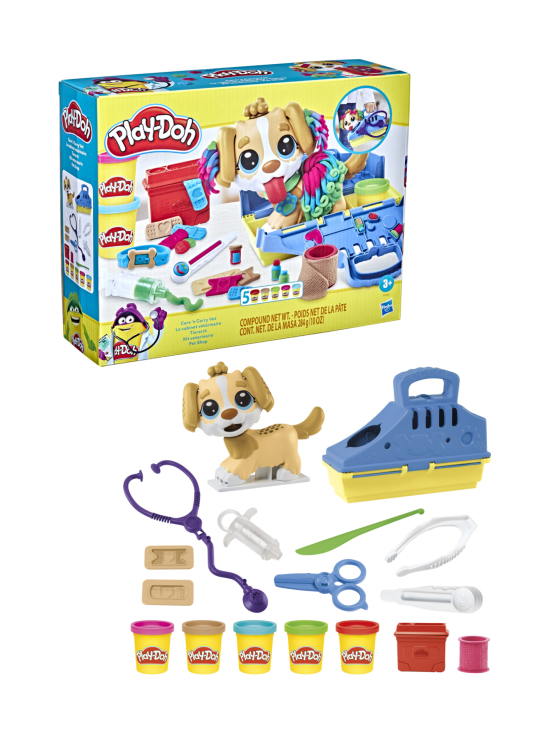 PLAY-DOH - PLAY-DOH Leikkisetti Eläinlääkäri Care N Carry Vet - photo 2 PLAY-DOH - PLAY-DOH Leikkisetti Eläinlääkäri Care N Carry Vet | Stockmann - photo 2