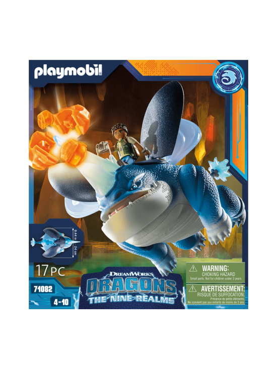 PLAYMOBIL - PLAYMOBIL DRAGONS Lohikäärmeet: Yhdeksän valtakuntaa – Sarvipää ja D´Angelo 71082 | Stockmann - photo 2