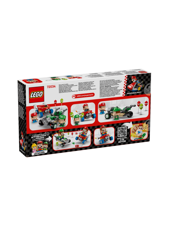 LEGO SUPER MARIO - LEGO Super Mario Mario Kart™ – Baby Mario vastaan Baby Luigi 72034 - photo 2 LEGO SUPER MARIO - LEGO Super Mario Mario Kart™ – Baby Mario vastaan Baby Luigi 72034 | Stockmann - photo 2