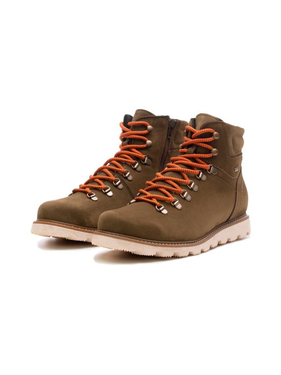 Pomar - LUKKI Miesten GORE-TEX nilkkurit - OLIVE GREEN NUBUCK/WARM LINING | Stockmann - photo 4