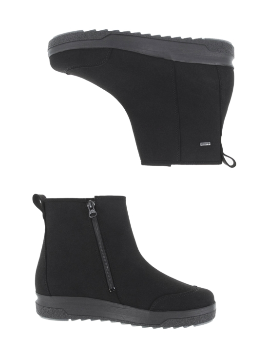 Pomar - RUSKA Miesten vegaaniset GORE-TEX nilkkurit - BLACK MICRO SUEDE/FELT LINING | Stockmann - photo 4