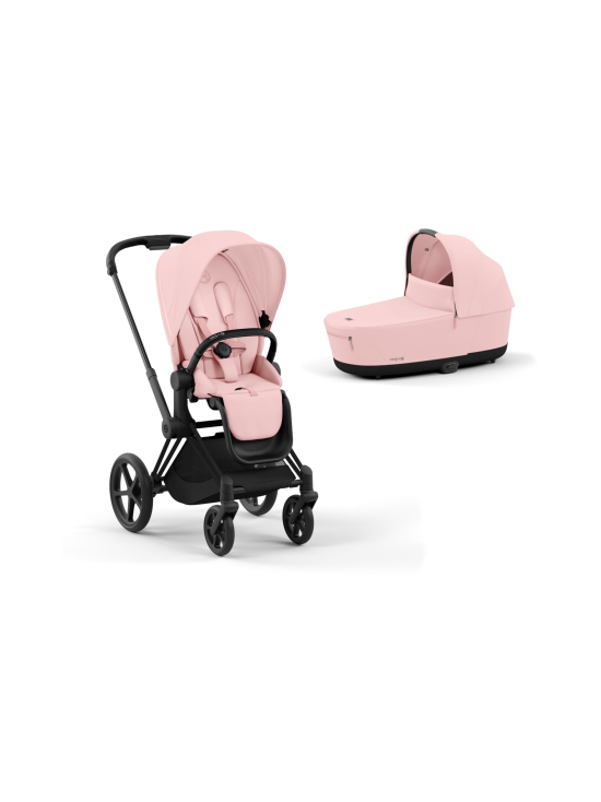 CYBEX - Cybex Priam 4 yhdistelmävaunut (Matte/Black) - PEACH PINK | Stockmann - photo 2