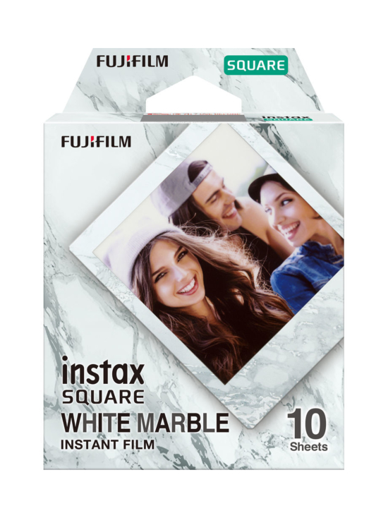 Fujifilm - Fujifilm Instax Film Square (10 kuvaa) pikafilmi - White Marble - photo 1 Fujifilm - Fujifilm Instax Film Square (10 kuvaa) pikafilmi - White Marble | Stockmann - photo 1