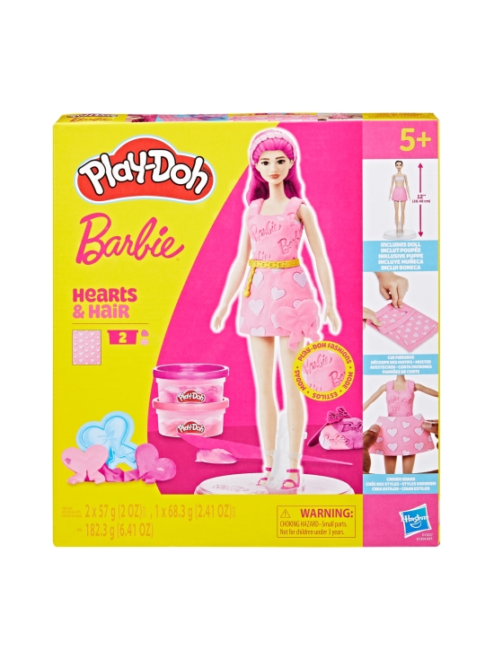 PLAY-DOH - PLAY-DOH BARBIE leikkisetti Sydämet ja hiukset - photo 1 PLAY-DOH - PLAY-DOH BARBIE leikkisetti Sydämet ja hiukset | Stockmann - photo 1