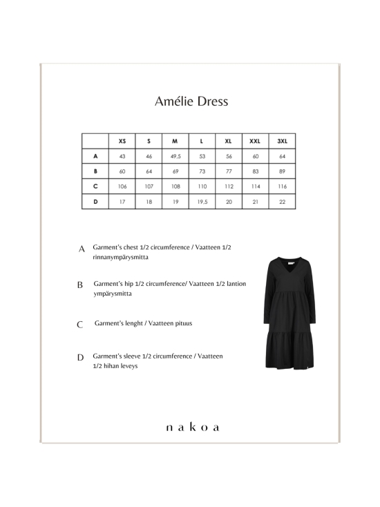 Nakoa - Amélie Dress kerrosmekko, Evergreen - EVERGREEN (VIHREÄ) | Stockmann - photo 6