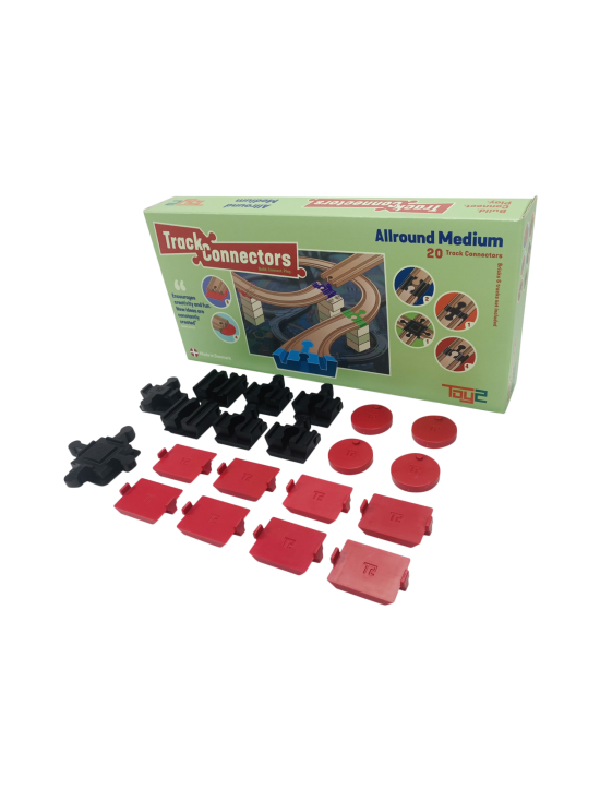 TRACK CONNECTORS - TRACK CONNECTORS Raideliitinsetti Ympäri, 20 kpl | Stockmann - photo 2